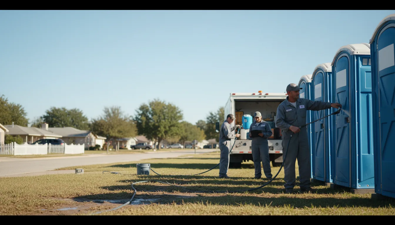 Long-Term Portable Toilet Rental in Greenwood Springs, MS near me